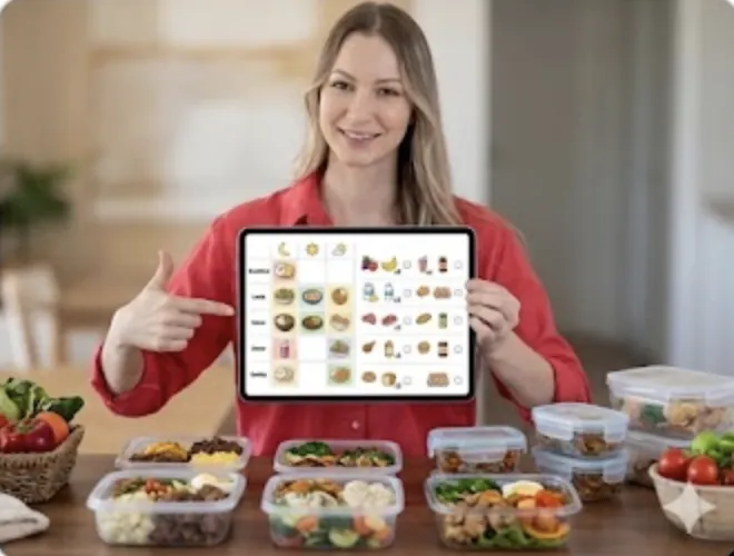 Προσαρμόσιμο πρότυπο μενού και λίστας αγορών